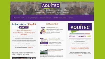Site internet Aquitec